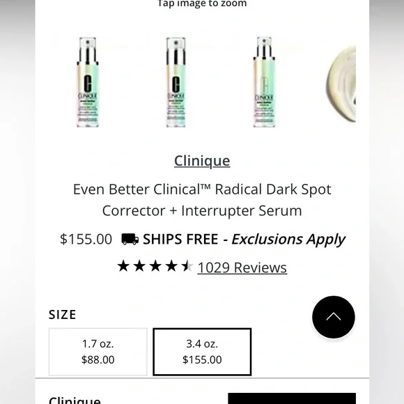 NWT - Clinique Even Better Clinical Dark Spot Correcting Serum - Picture 7 of 13